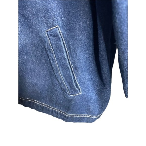 Denim Jacket Plus size Denim Jacket #H - Picture 3 of 5